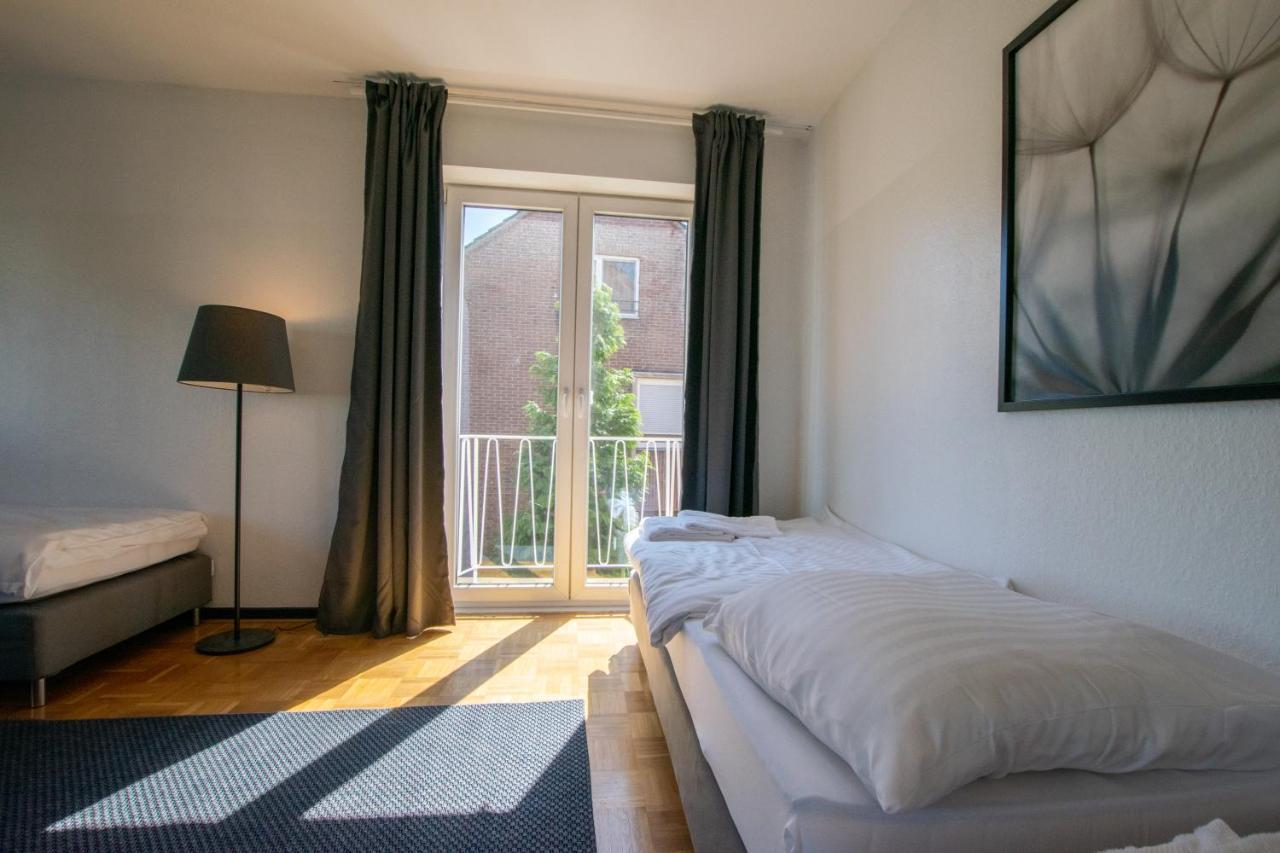 Raj Living - 1 , 3 And 4 Room Apartments - 20 Min Messe Dus & Airport Dus Meerbusch Exterior foto