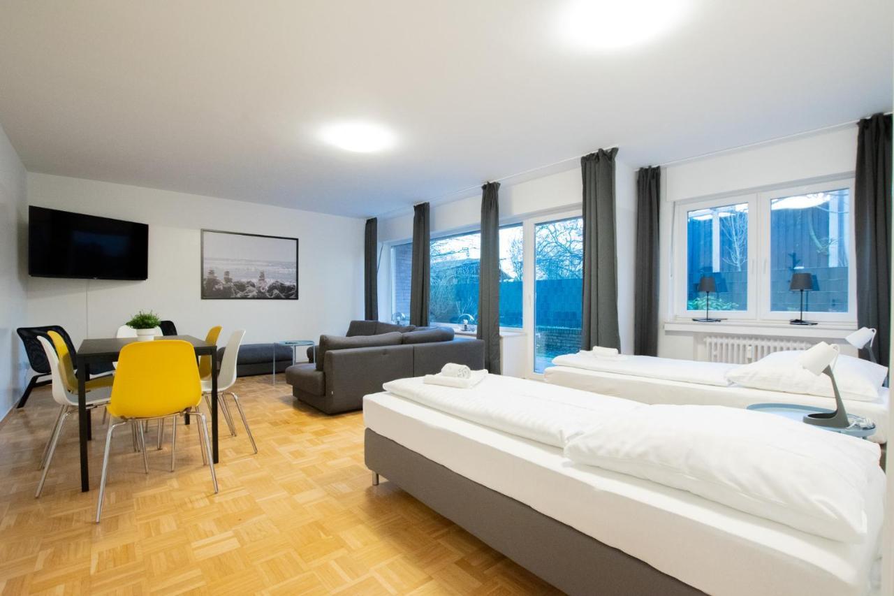 Raj Living - 1 , 3 And 4 Room Apartments - 20 Min Messe Dus & Airport Dus Meerbusch Exterior foto