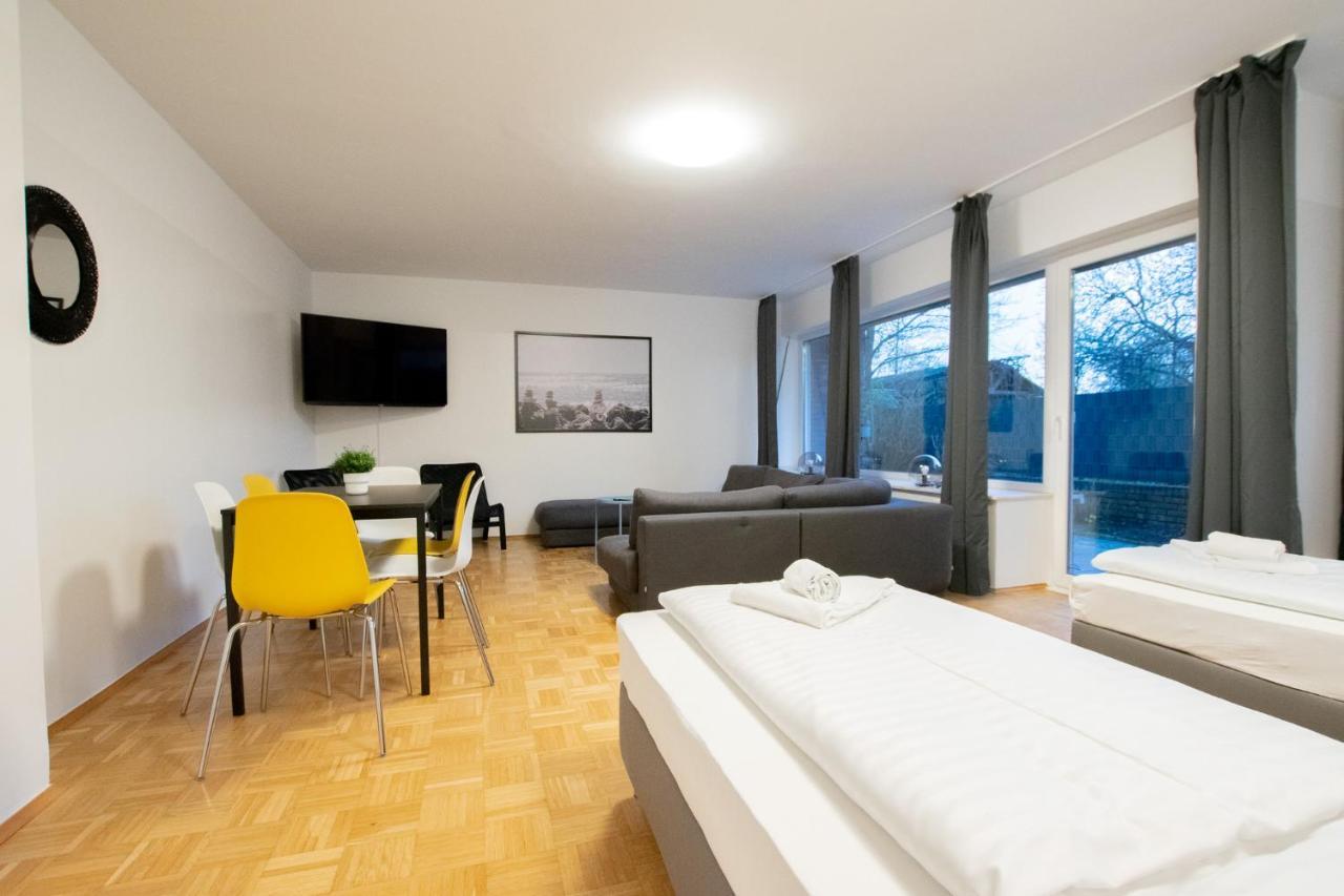 Raj Living - 1 , 3 And 4 Room Apartments - 20 Min Messe Dus & Airport Dus Meerbusch Exterior foto