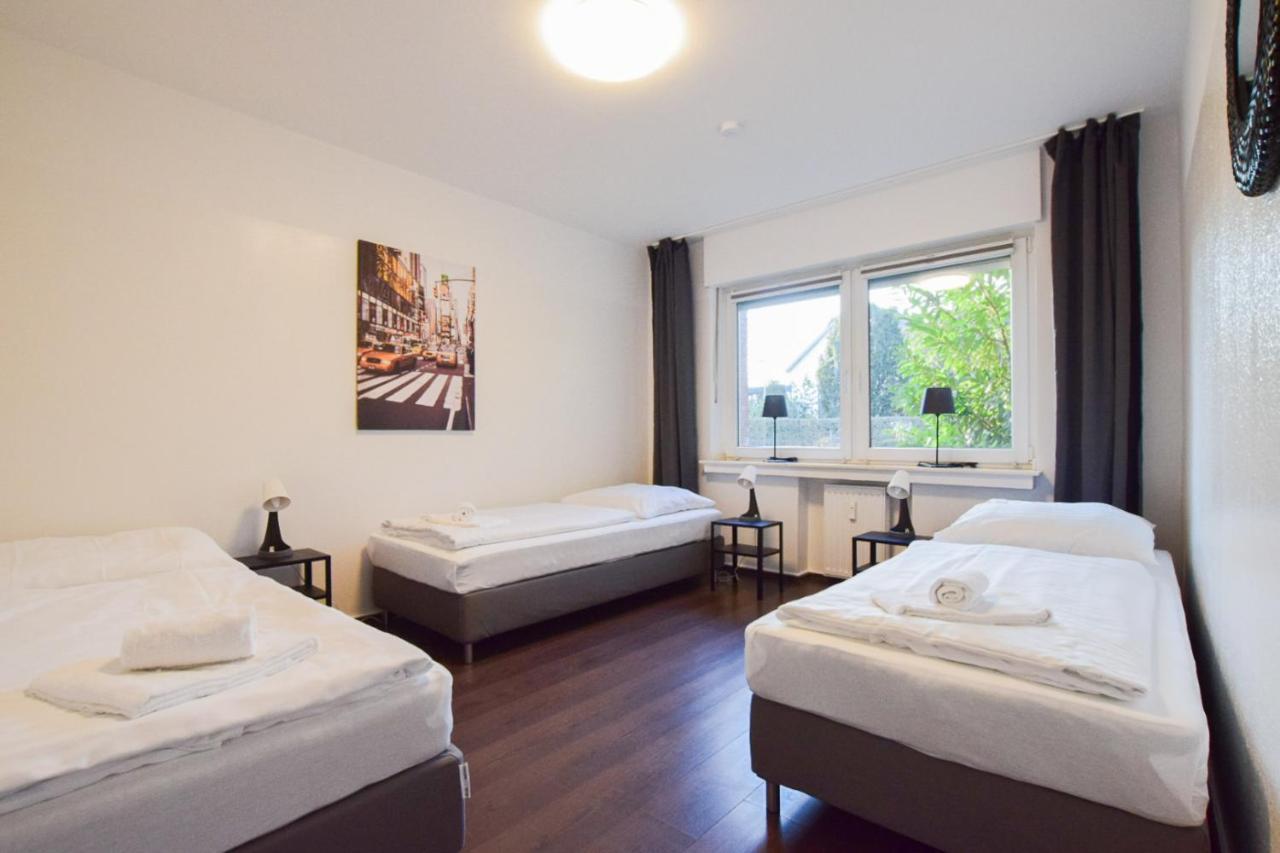Raj Living - 1 , 3 And 4 Room Apartments - 20 Min Messe Dus & Airport Dus Meerbusch Exterior foto